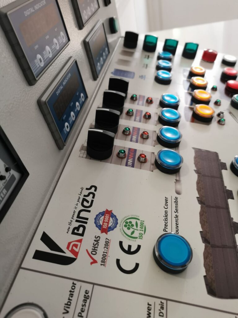 Beton santrali otomasyon ve kontrol odası